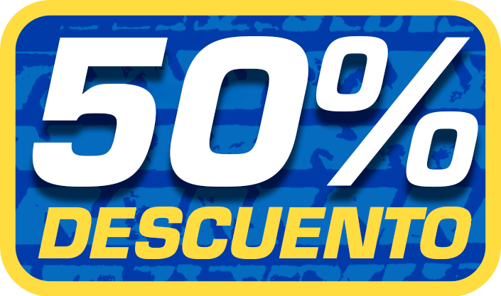 Descuento 50%