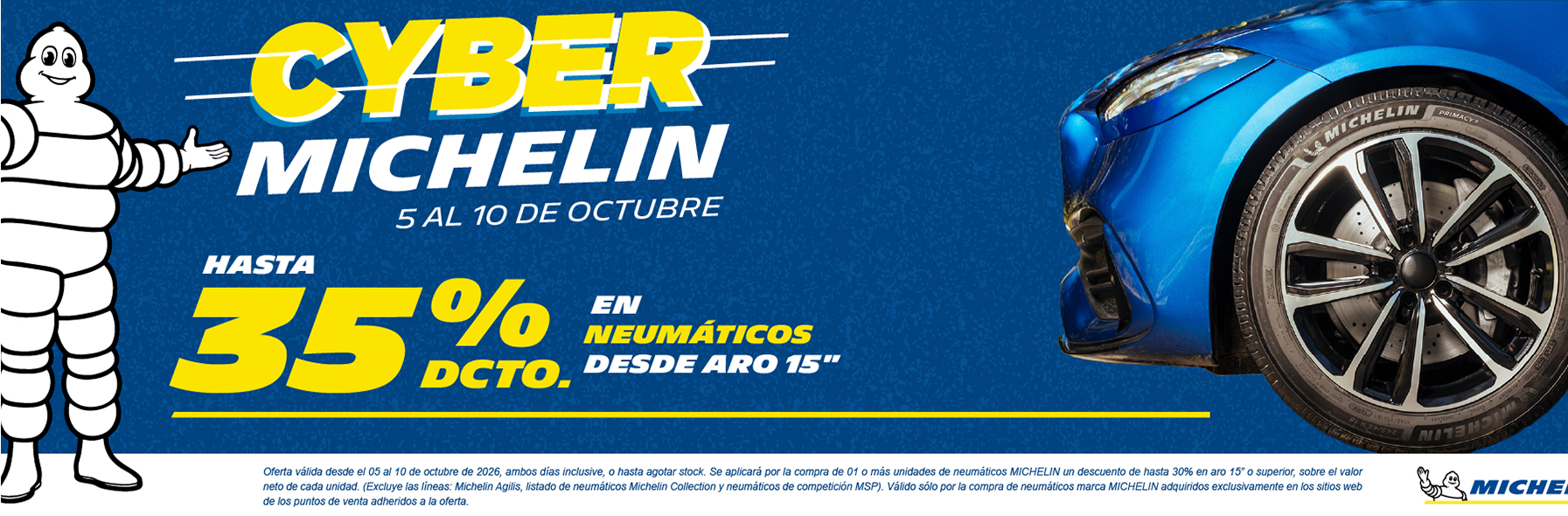 Cyber: neumáticos Michelin